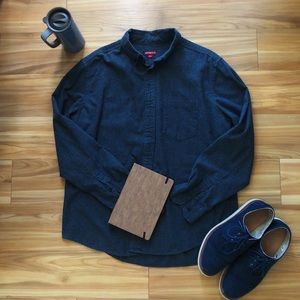 Dark grey Merona Target men’s button down